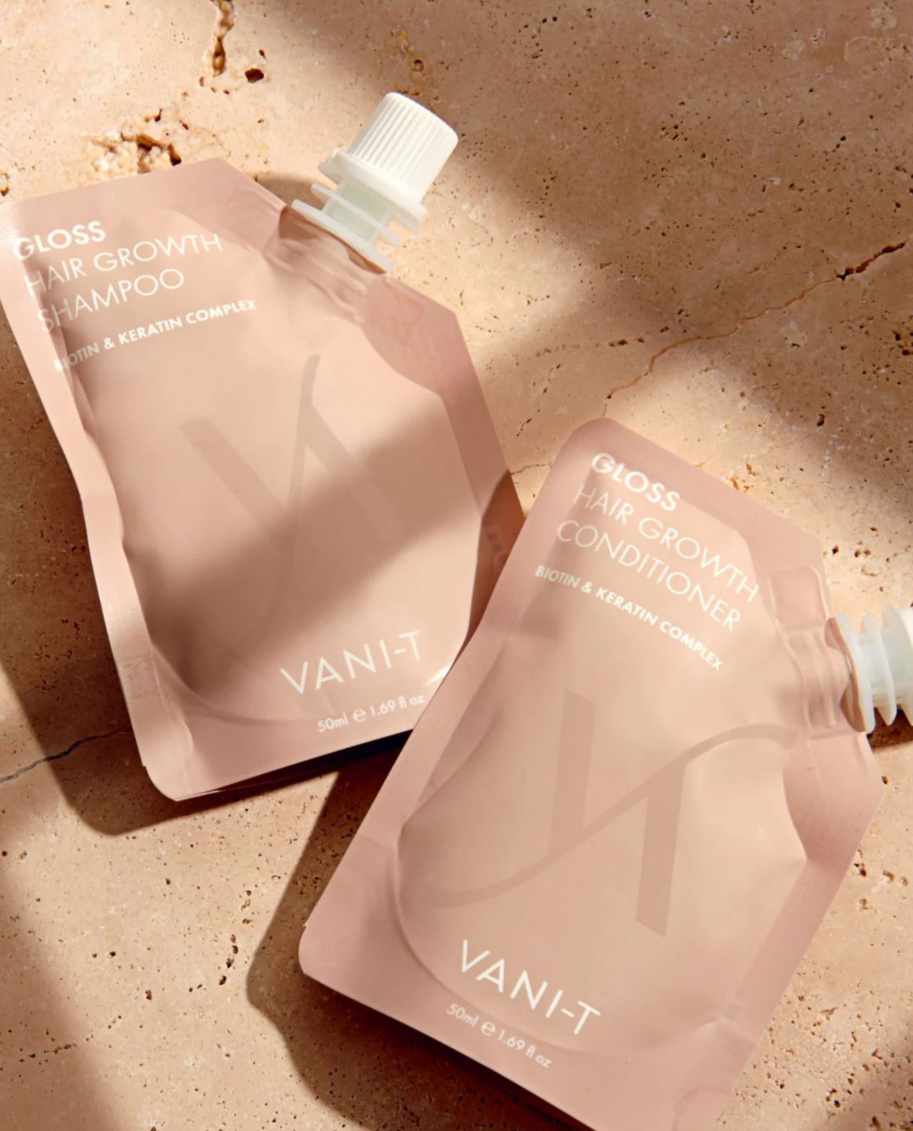 Gloss Hair Growth Shampoo & Conditioner Duo - Travel size