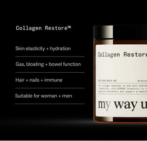 Collagen Restore™
Advanced gut + beauty boost