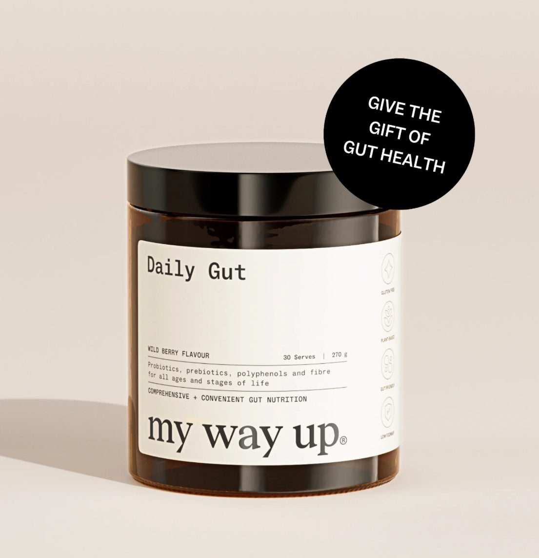 Daily Gut Nutrition
Gut health + function