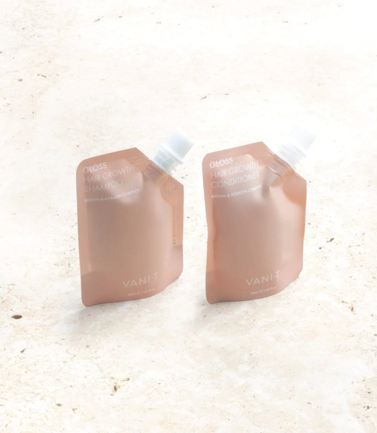 Gloss Hair Growth Shampoo & Conditioner Duo - Travel size