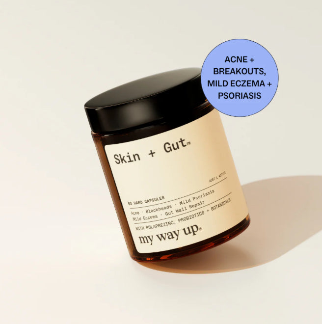 Skin + Gut™
Clear skin from within