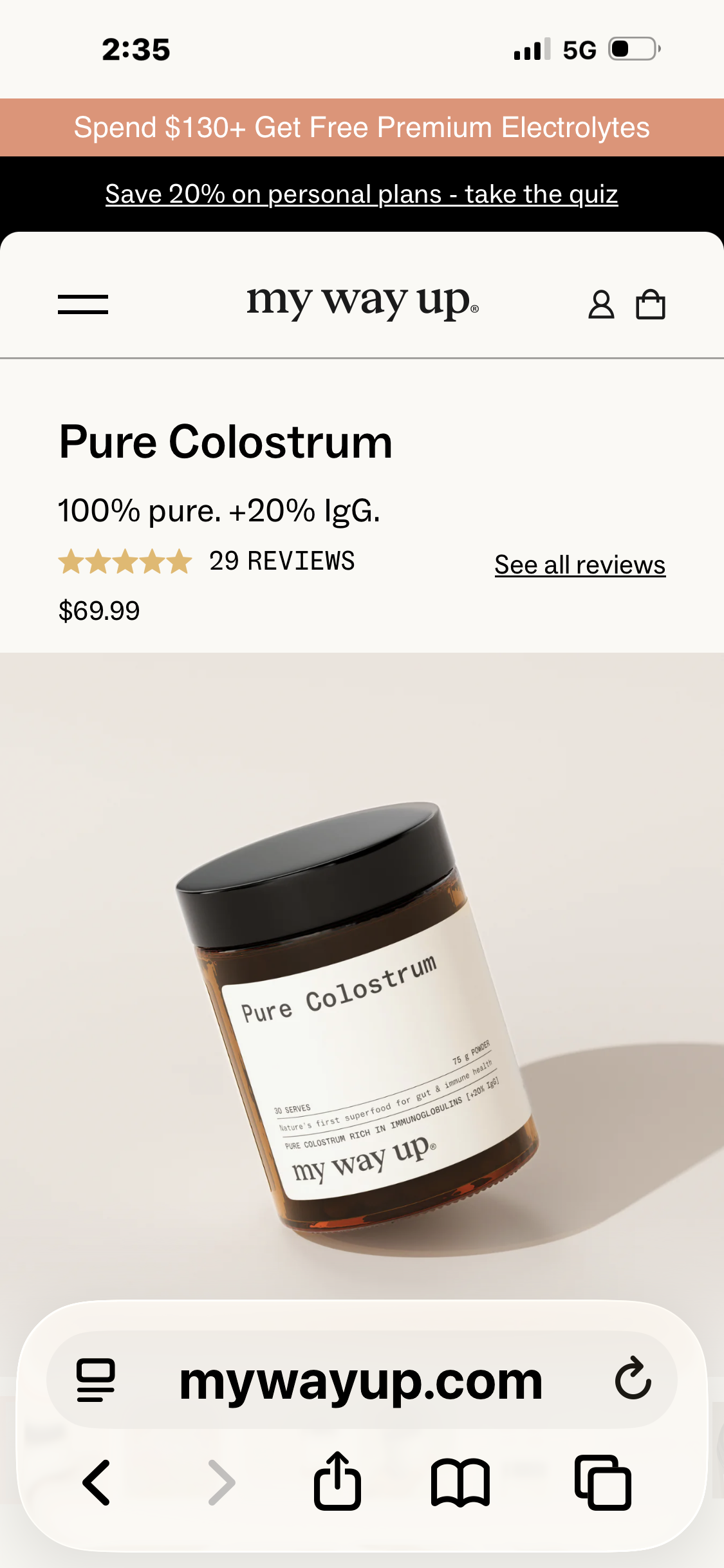Pure Colostrum
