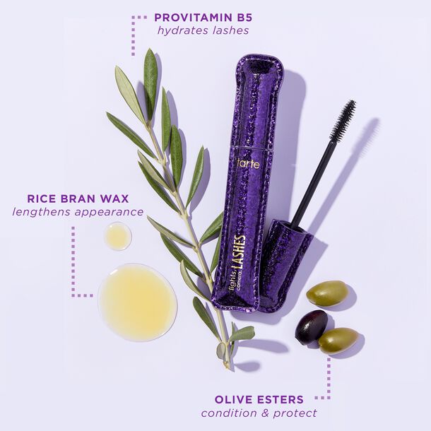 TARTE travel-size lights, camera, lashes™ 4-in-1 mascara (unboxed)