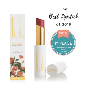 LUK BEAUTIFOOD - Lip Nourish Ruby Grapefruit Natural Lipstick