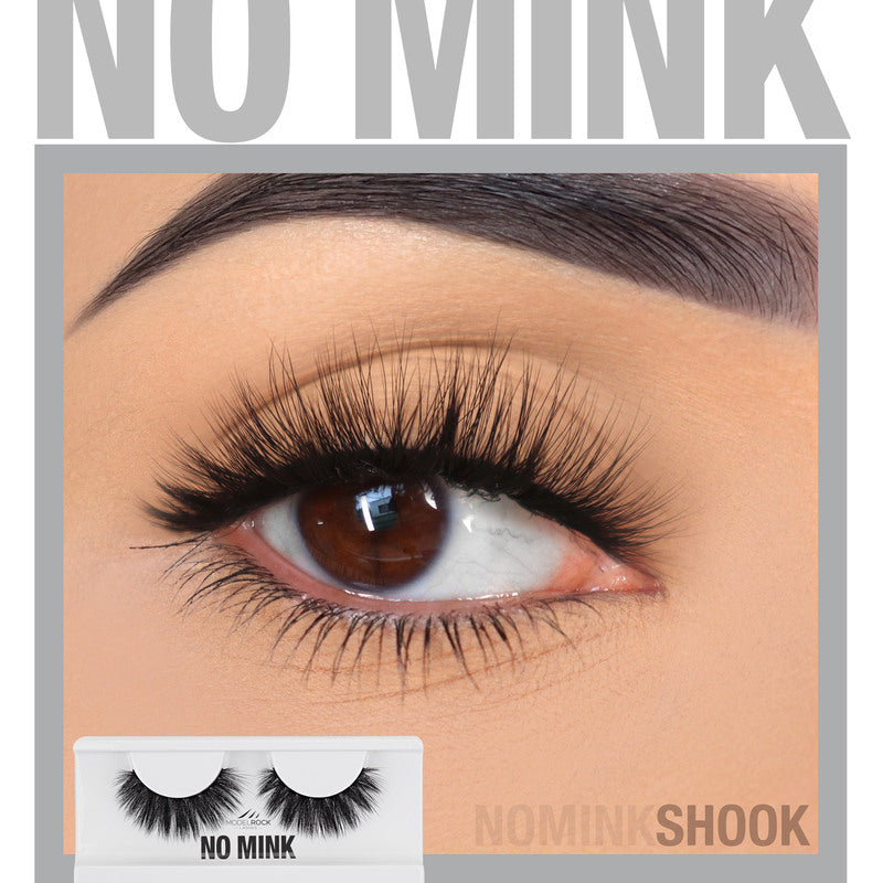 MODELROCK - NO MINK FAUX MINK LASHES // Mink-A-Like - *SHOOK*