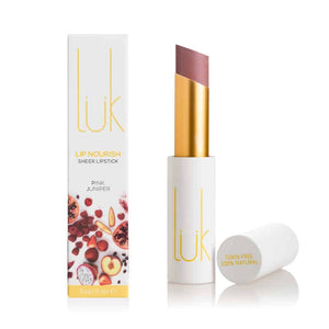 LUK BEAUTIFOOD - Lip Nourish Pink Juniper Natural Lipstick