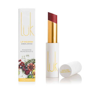 LUK BEAUTIFOOD - Lip Nourish Tangerine Pomegranate Natural Lipstick
