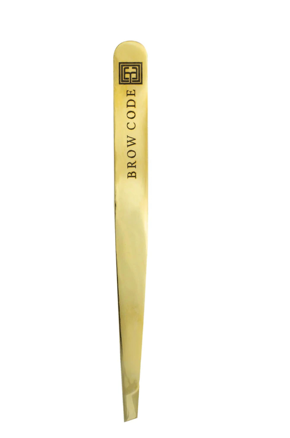Brow Code has created the ideal tweezer range to make styling your brows easy. The Brow Code tweezers have been custom-made with Japanese non-magnetic stainless steel and a Titanium Plasma Gold Finish.