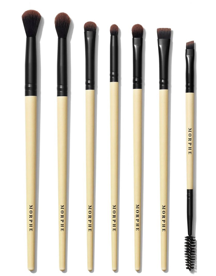 MORPHE EARTH TO BABE 7-PIECE BAMBOO EYE BRUSH SET