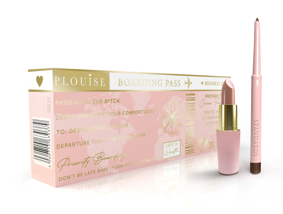 P.LOUISE LIP KIT - BUSINESS CLASS BOARDING PASS